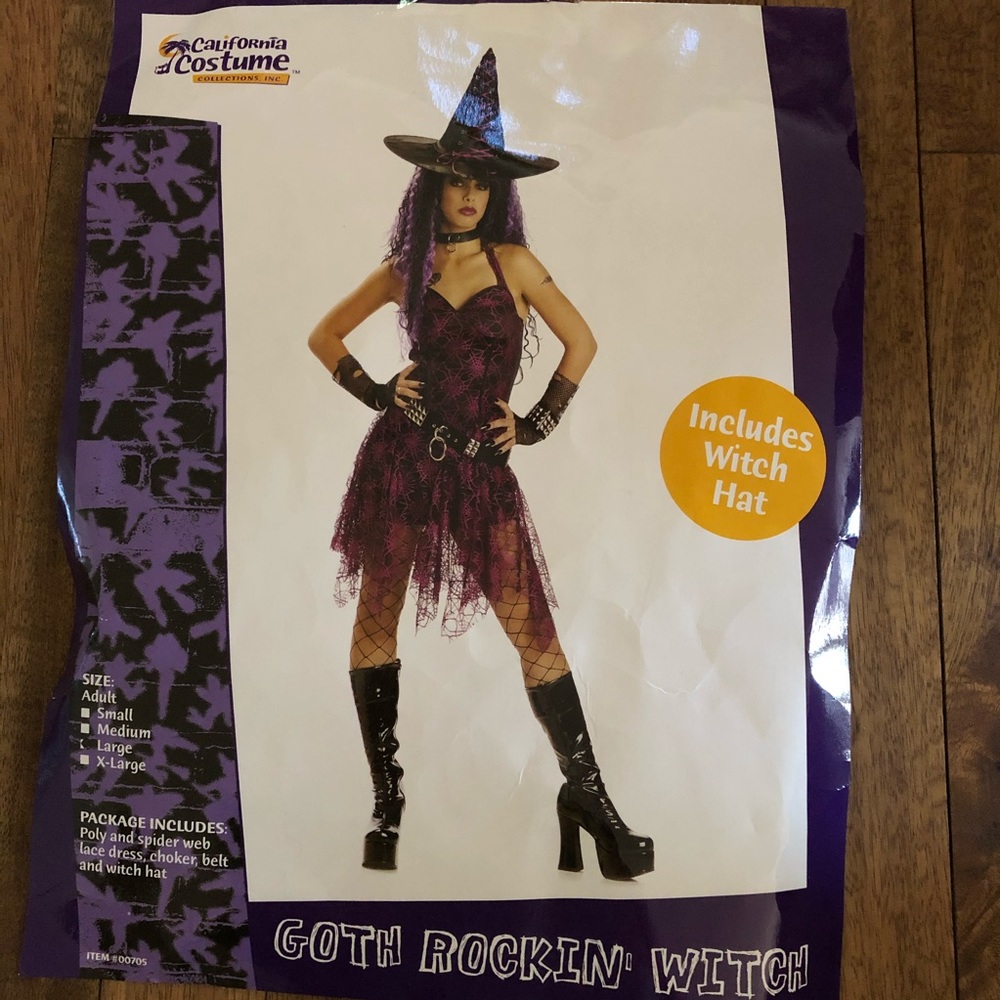 HALLOWEEN COSTUME- Goth Witch